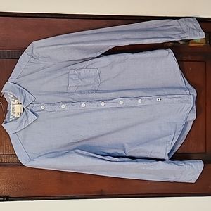 H&M Button-down shirt, size 4, light blue